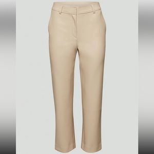 NWT Aritzia Babaton Command Pant - vegan leather Size 0